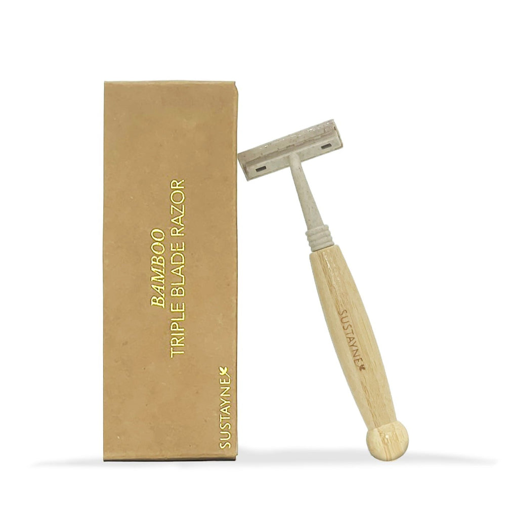 
                      
                        Bamboo Triple Blade Razor
                      
                    