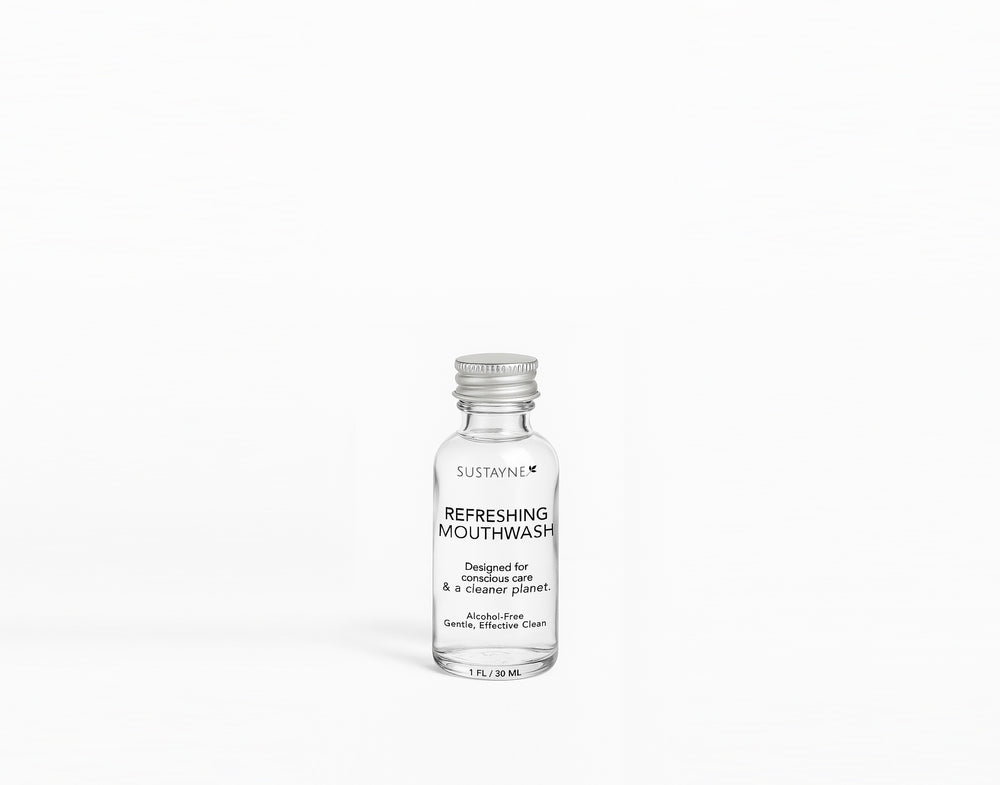 30ml Alcohol Free Mouthwash in Glass Bottle