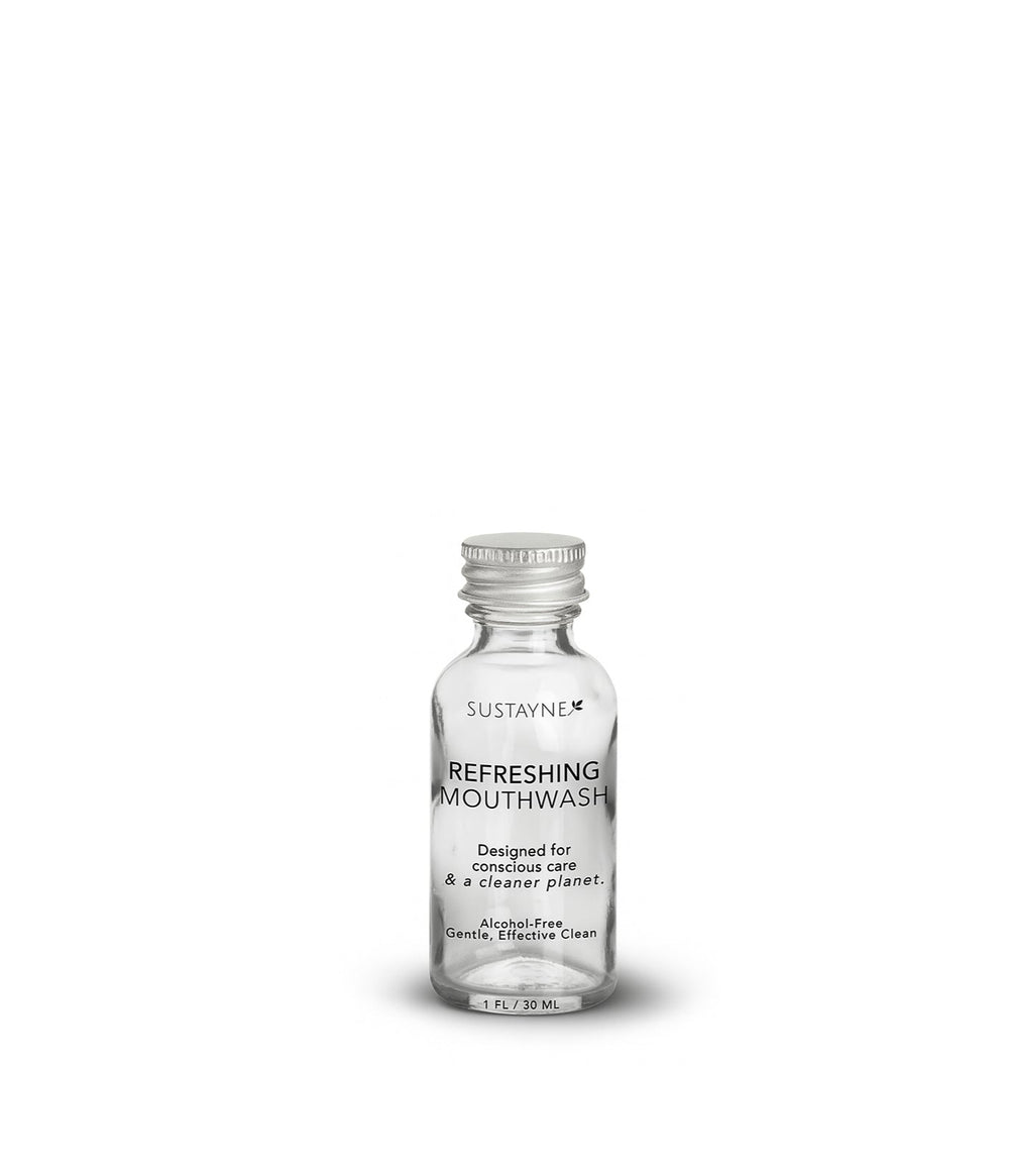 30ml Alcohol Free Mouthwash in Glass Bottle