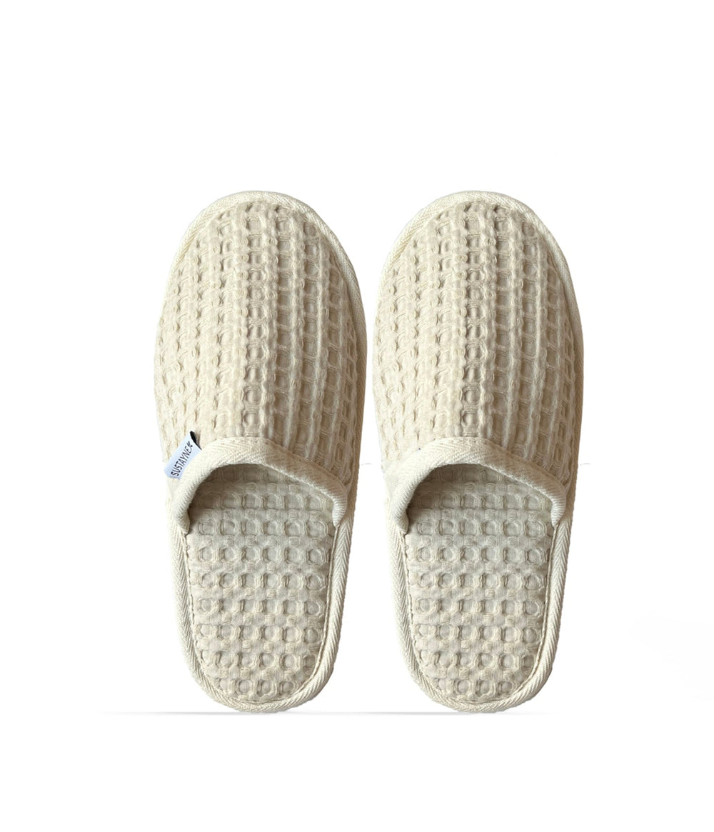 Waffle Weave Slippers