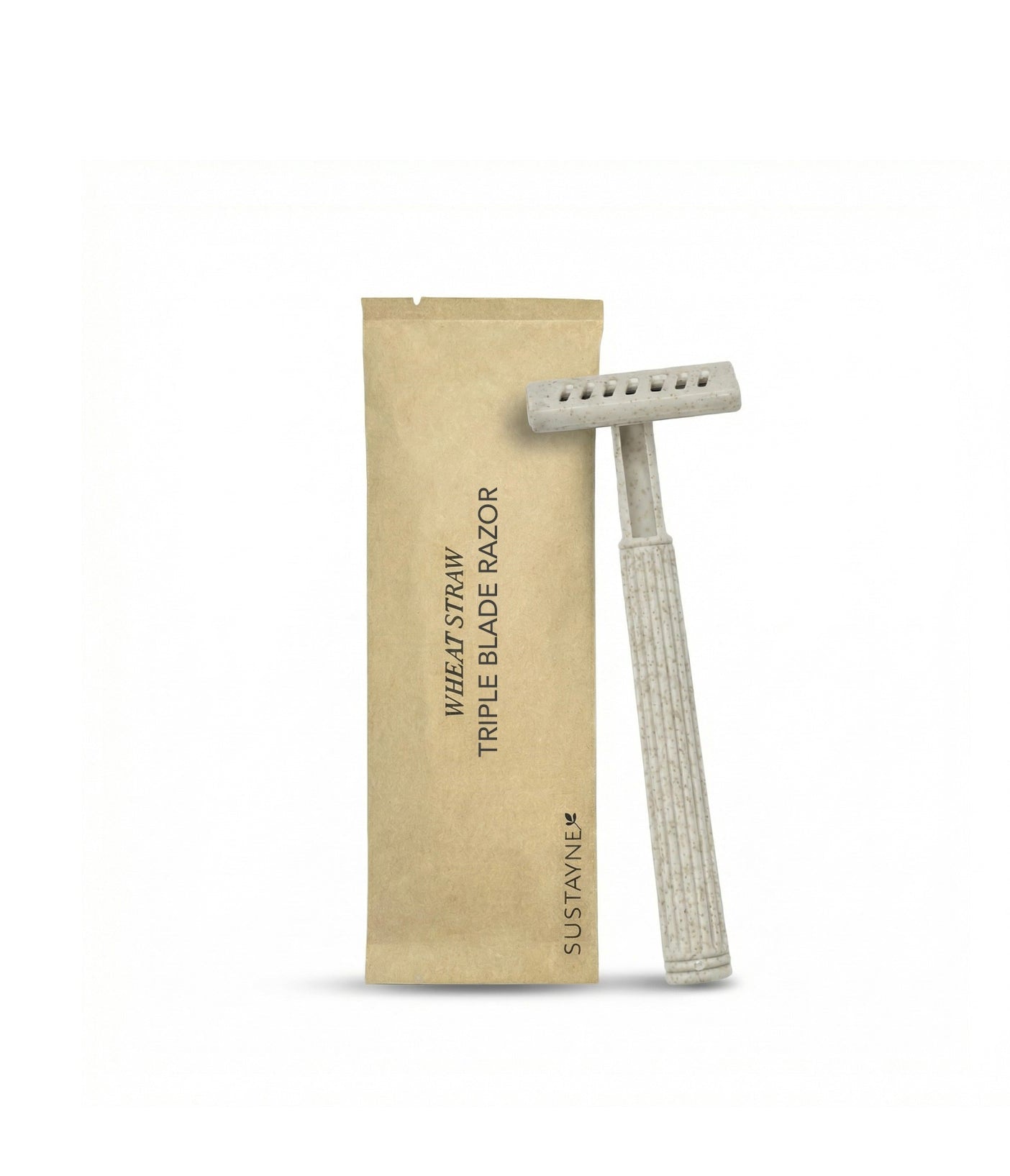 Wheat Straw Triple Blade Razor – Sustayne